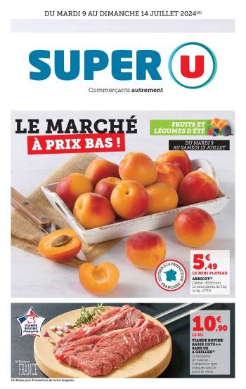 Catalogue SUPER U - 09/07/2024 - 14/07/2024.
