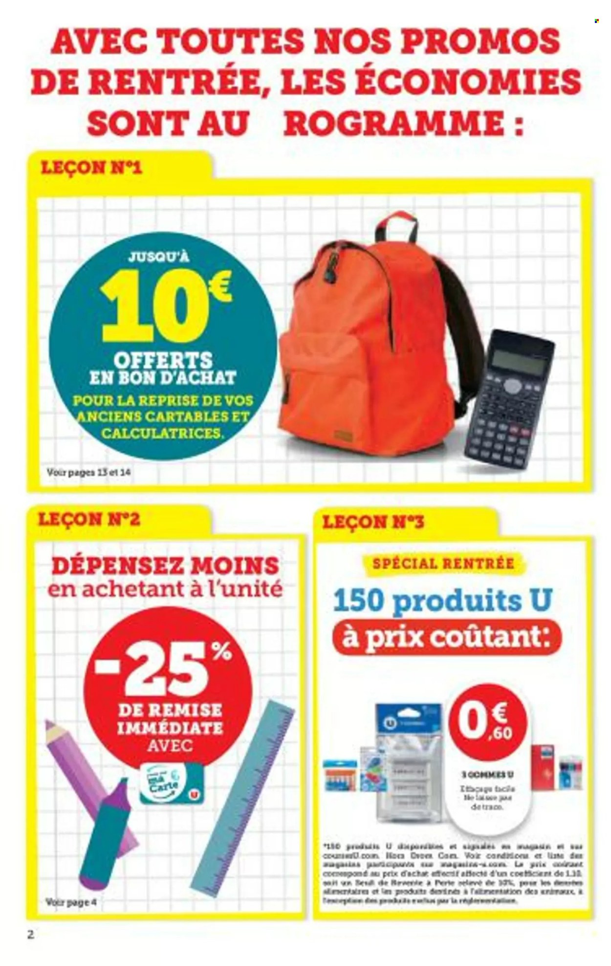 Catalogue SUPER U - 16/07/2024 - 04/08/2024. Page 2