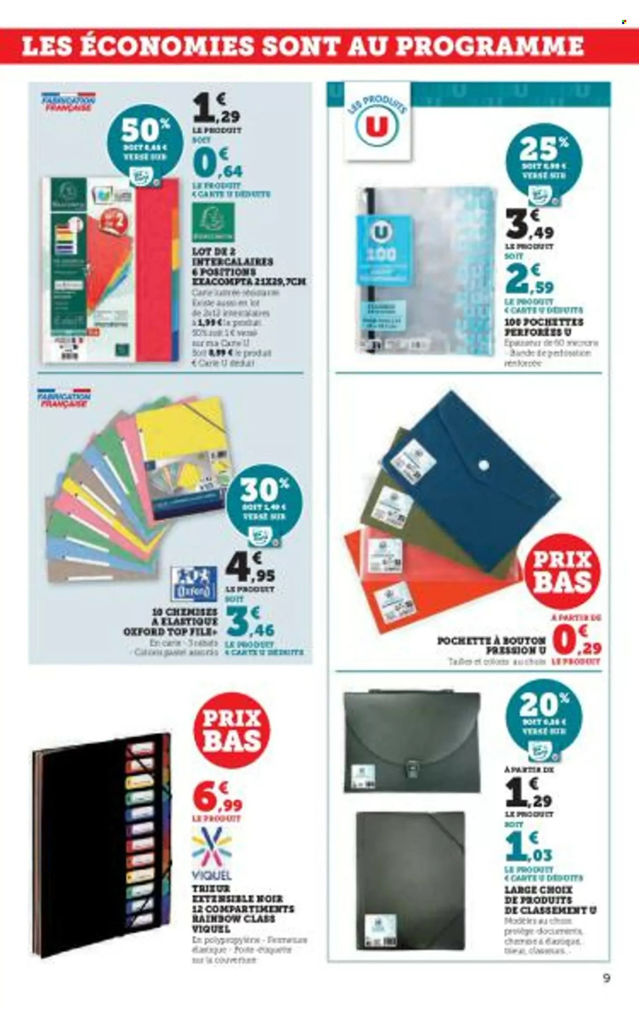 Catalogue SUPER U - 16/07/2024 - 04/08/2024. Page 9