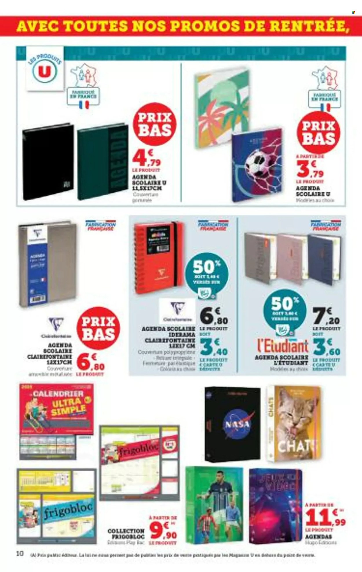 Catalogue SUPER U - 16/07/2024 - 04/08/2024. Page 10