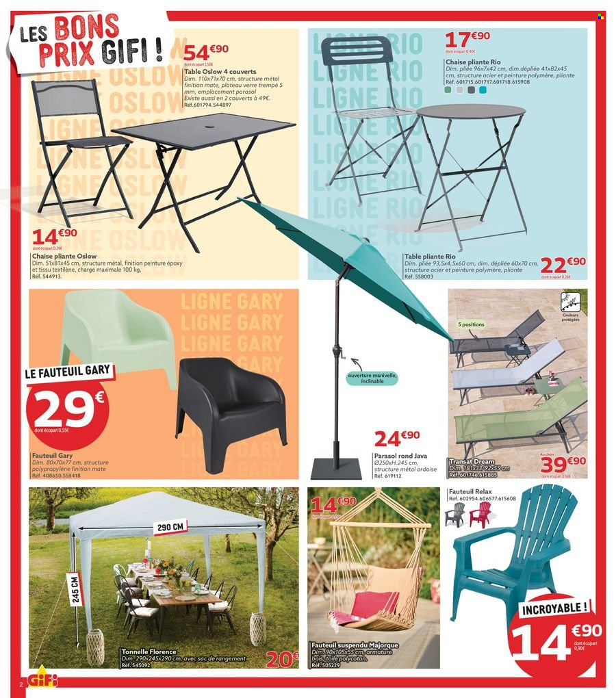 Catalogue GiFi - 10/07/2024 - 22/07/2024. Page 2