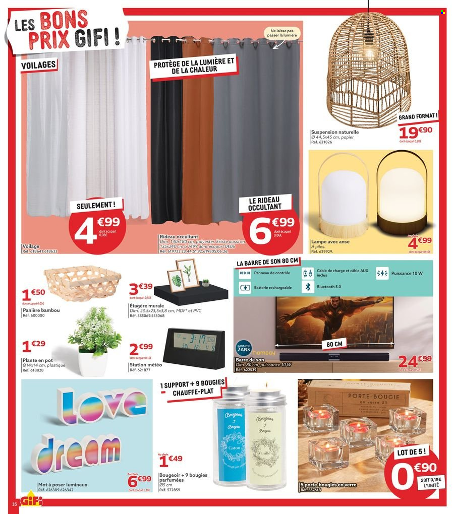 Catalogue GiFi - 10/07/2024 - 22/07/2024. Page 16