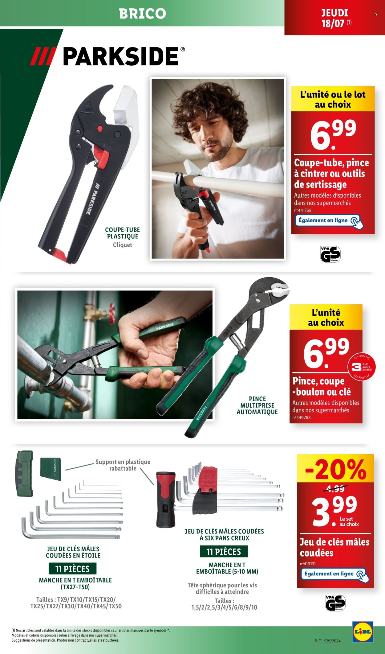 Catalogue Lidl - 18/07/2024 - 22/07/2024. Page 7