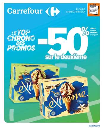 Catalogue Carrefour Hypermarchés - 09/07/2024 - 22/07/2024.