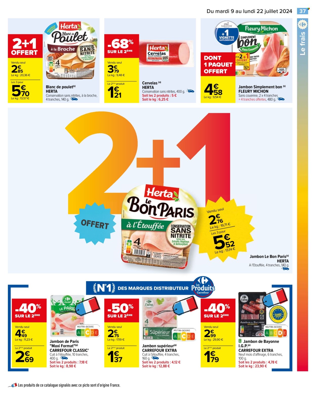 Catalogue Carrefour Hypermarchés - 09/07/2024 - 22/07/2024. Page 39
