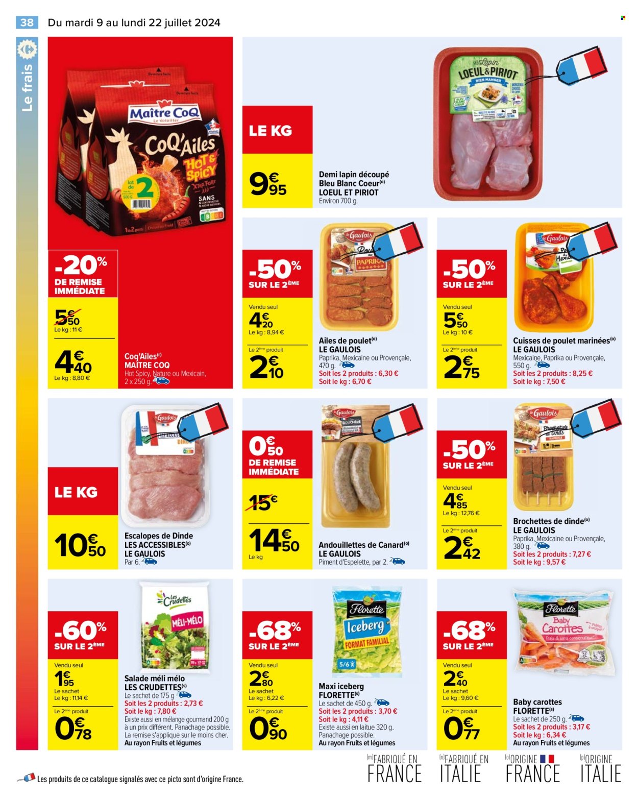 Catalogue Carrefour Hypermarchés - 09/07/2024 - 22/07/2024. Page 40