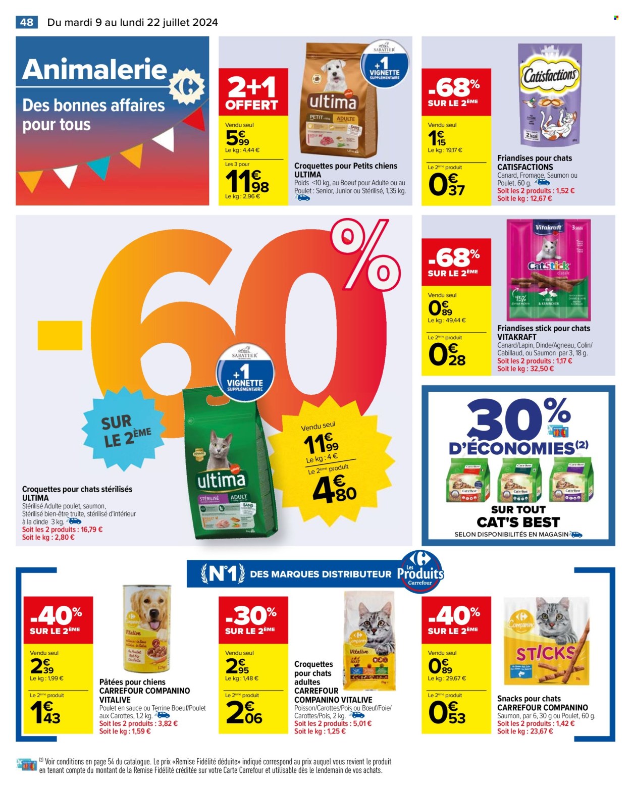 Catalogue Carrefour Hypermarchés - 09/07/2024 - 22/07/2024. Page 50