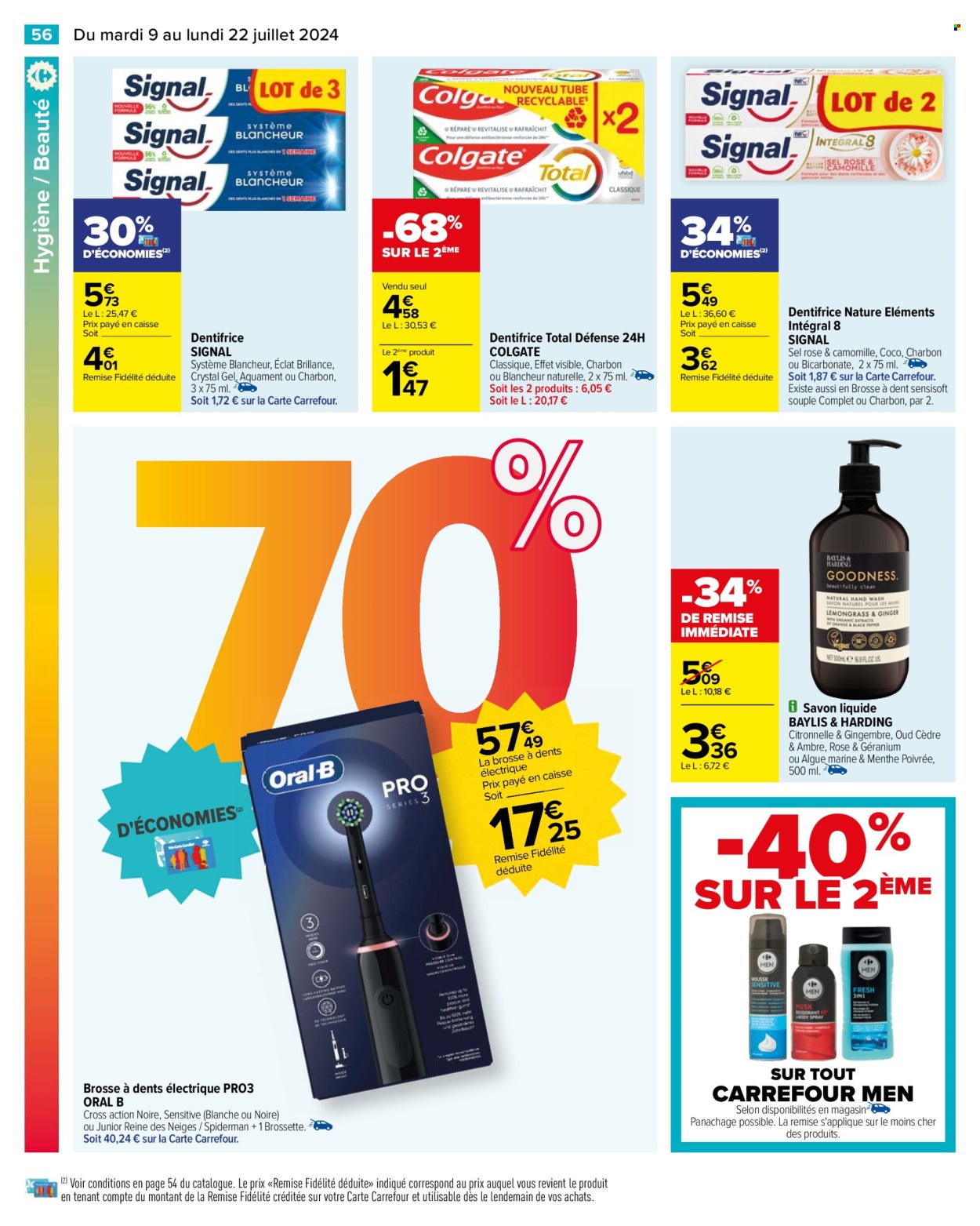 Catalogue Carrefour Hypermarchés - 09/07/2024 - 22/07/2024. Page 58