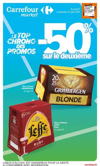 Catalogue Carrefour Market - 09/07/2024 - 21/07/2024.