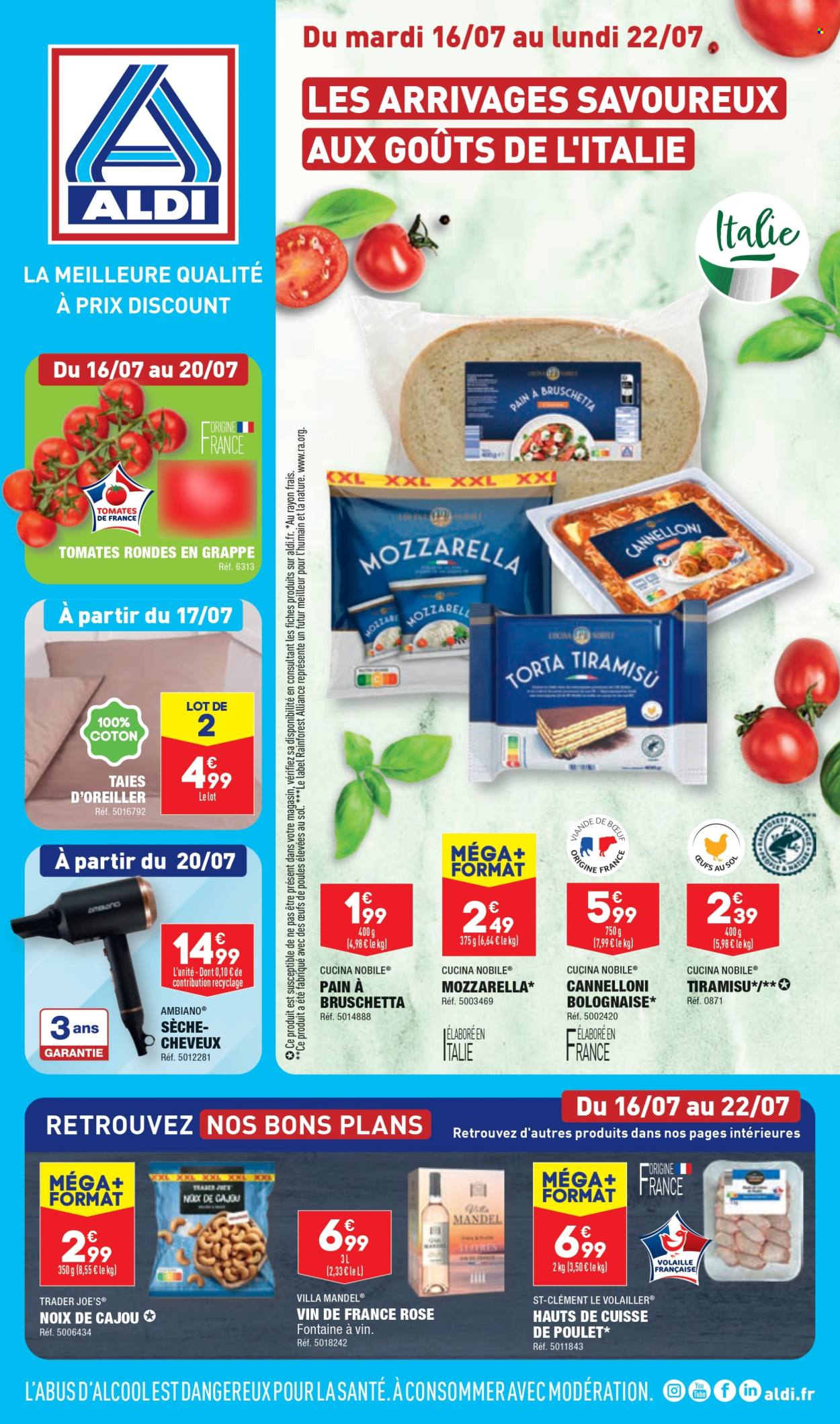 Catalogue ALDI - 16/07/2024 - 22/07/2024. Page 1
