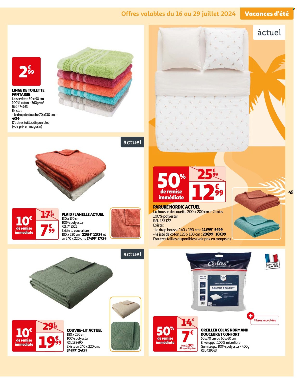 Catalogue Auchan - 16/07/2024 - 22/07/2024. Page 49