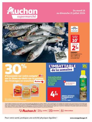 Catalogue Auchan - 16/07/2024 - 21/07/2024.