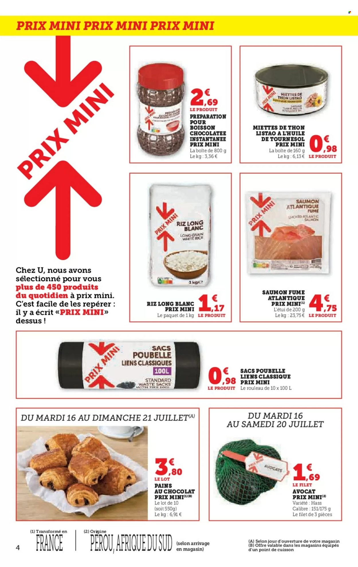 Catalogue SUPER U - 16/07/2024 - 28/07/2024. Page 4
