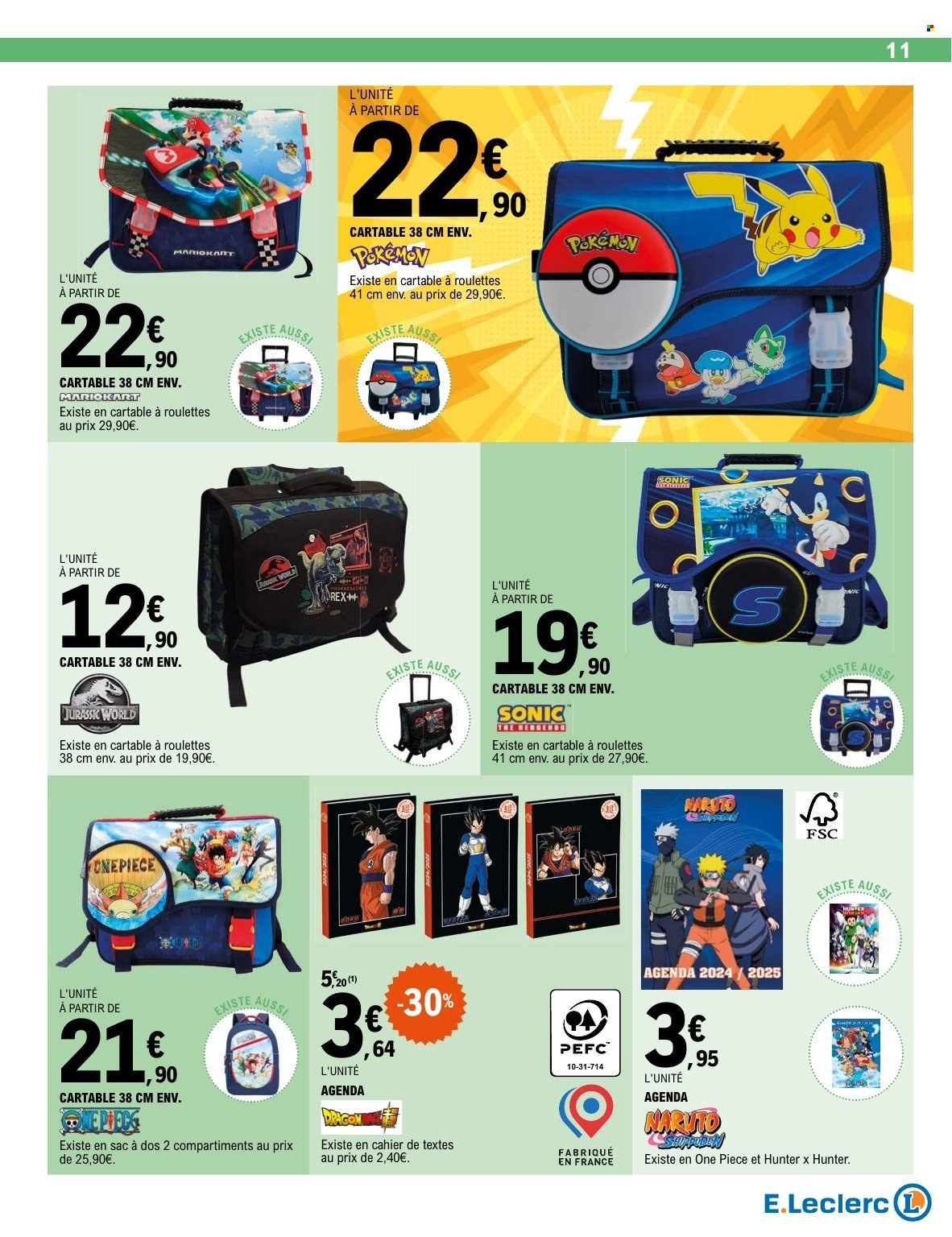 Catalogue E.Leclerc - 16/07/2024 - 27/07/2024. Page 11