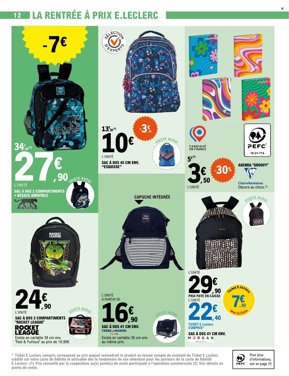 Catalogue E.Leclerc - 16/07/2024 - 27/07/2024. Page 12