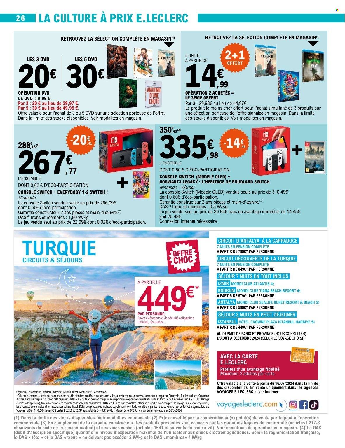 Catalogue E.Leclerc - 16/07/2024 - 27/07/2024. Page 26