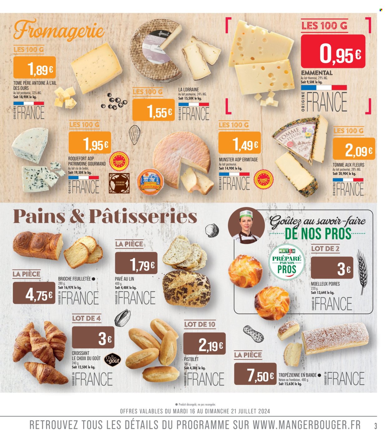 Catalogue Supermarché Match - 16/07/2024 - 28/07/2024. Page 3