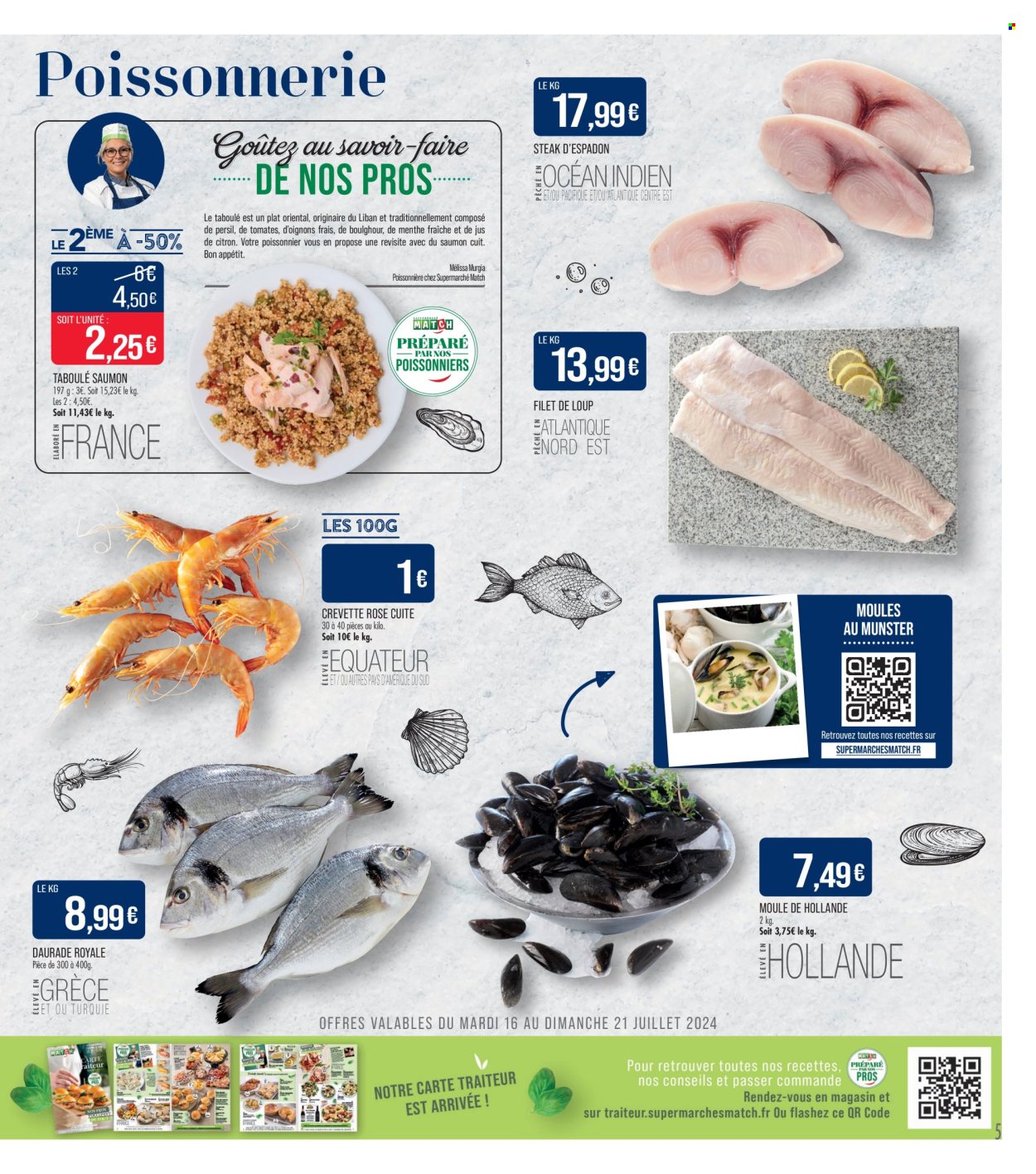 Catalogue Supermarché Match - 16/07/2024 - 28/07/2024. Page 5
