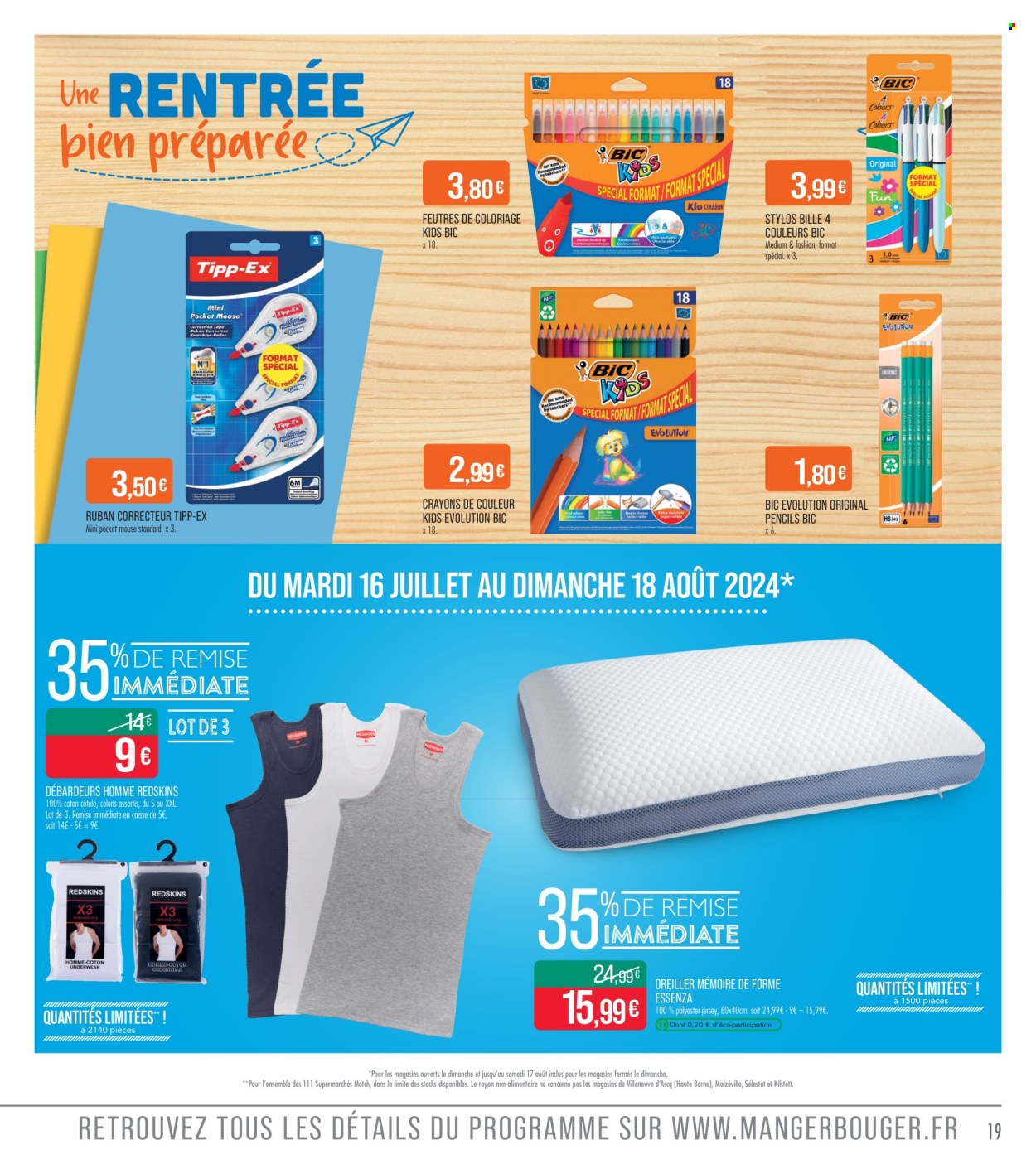Catalogue Supermarché Match - 16/07/2024 - 28/07/2024. Page 19
