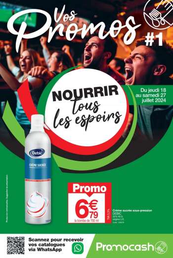 Catalogue Promocash - 16/07/2024 - 27/07/2024.