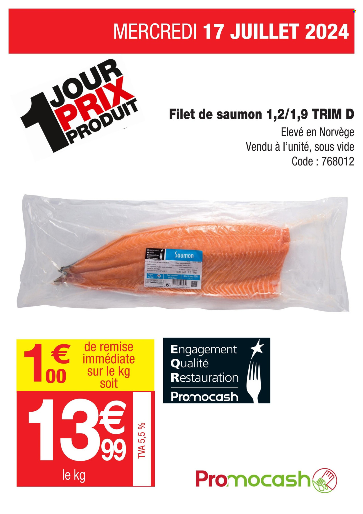 Catalogue Promocash - 17/07/2024 - 17/07/2024. Page 1
