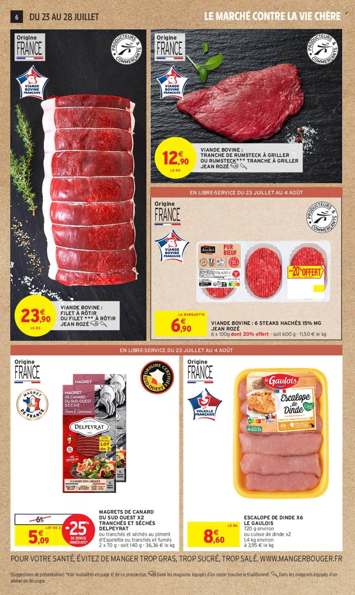 Catalogue Intermarché Contact - 23/07/2024 - 04/08/2024. Page 6