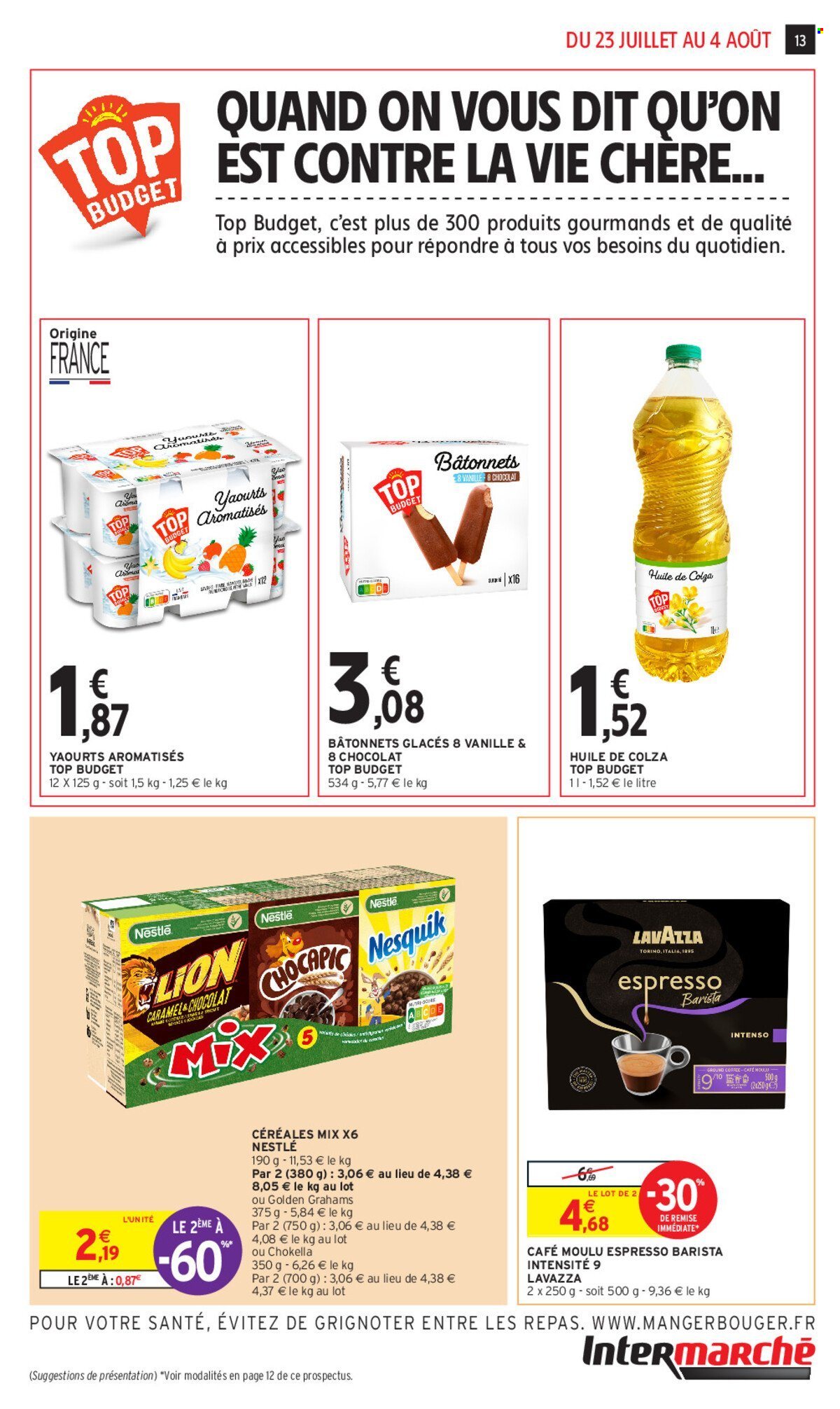 Catalogue Intermarché Contact - 23/07/2024 - 04/08/2024. Page 13