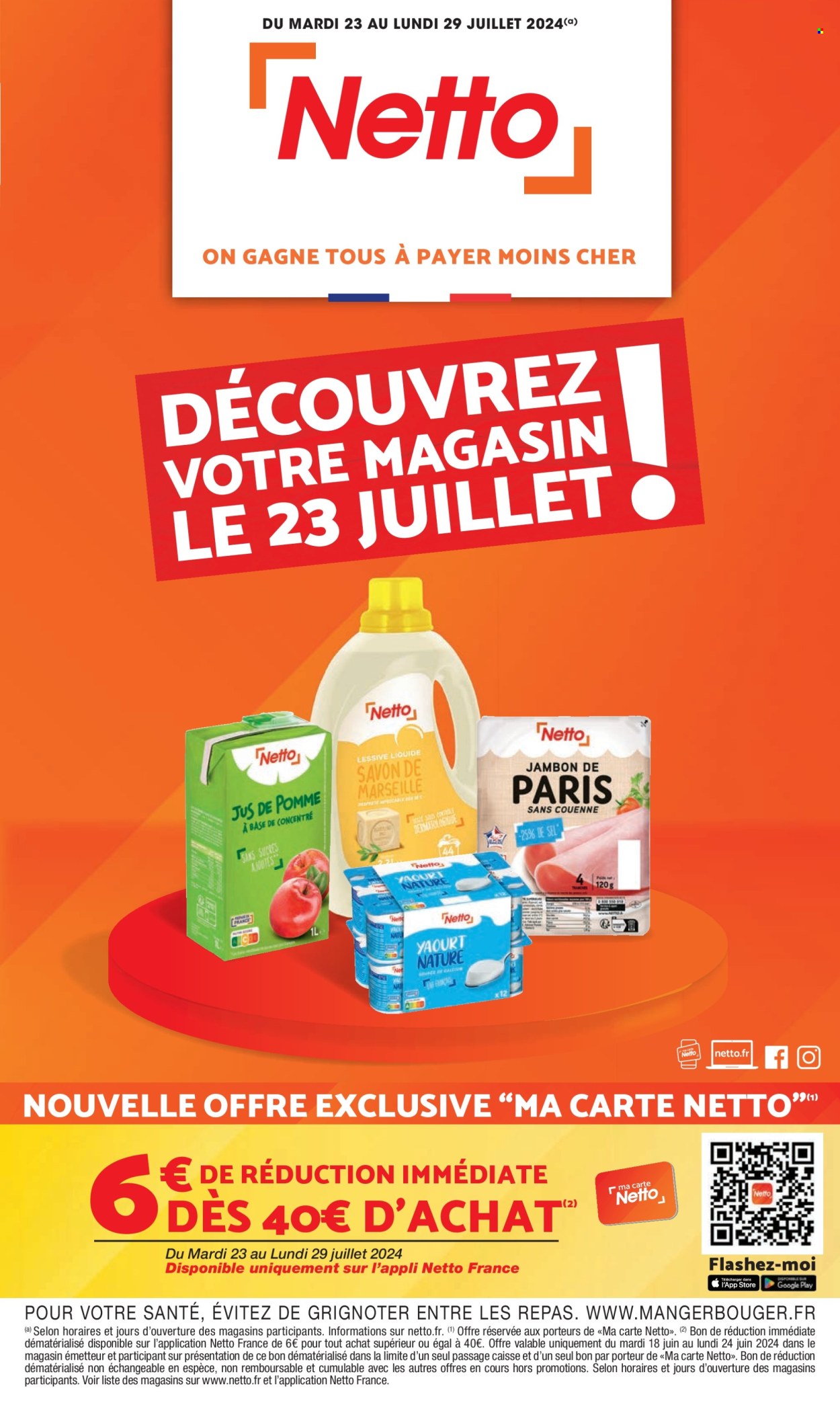 Catalogue Netto - 23/07/2024 - 29/07/2024. Page 1