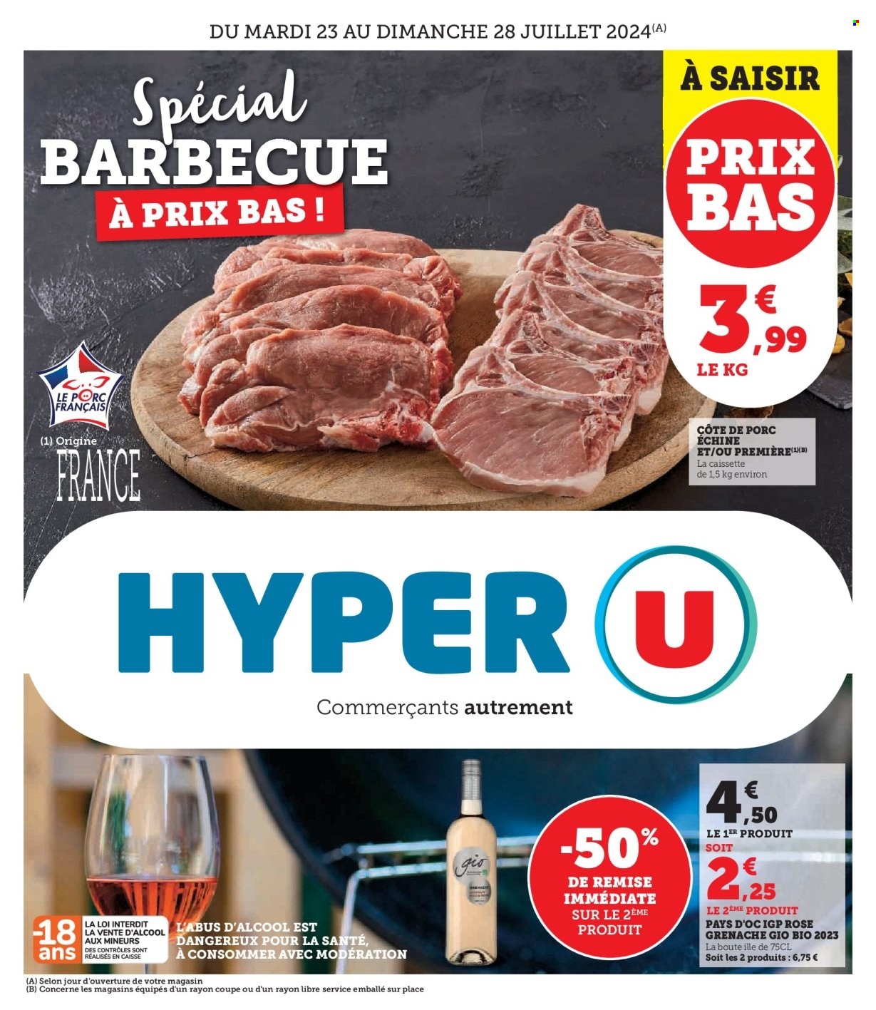 Catalogue HYPER U - 23/07/2024 - 28/07/2024. Page 1