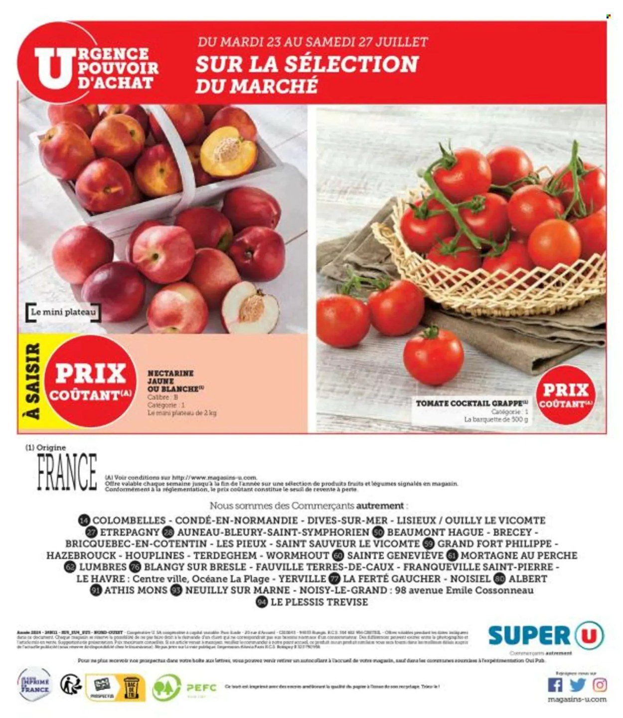 Catalogue SUPER U - 23/07/2024 - 28/07/2024. Page 16