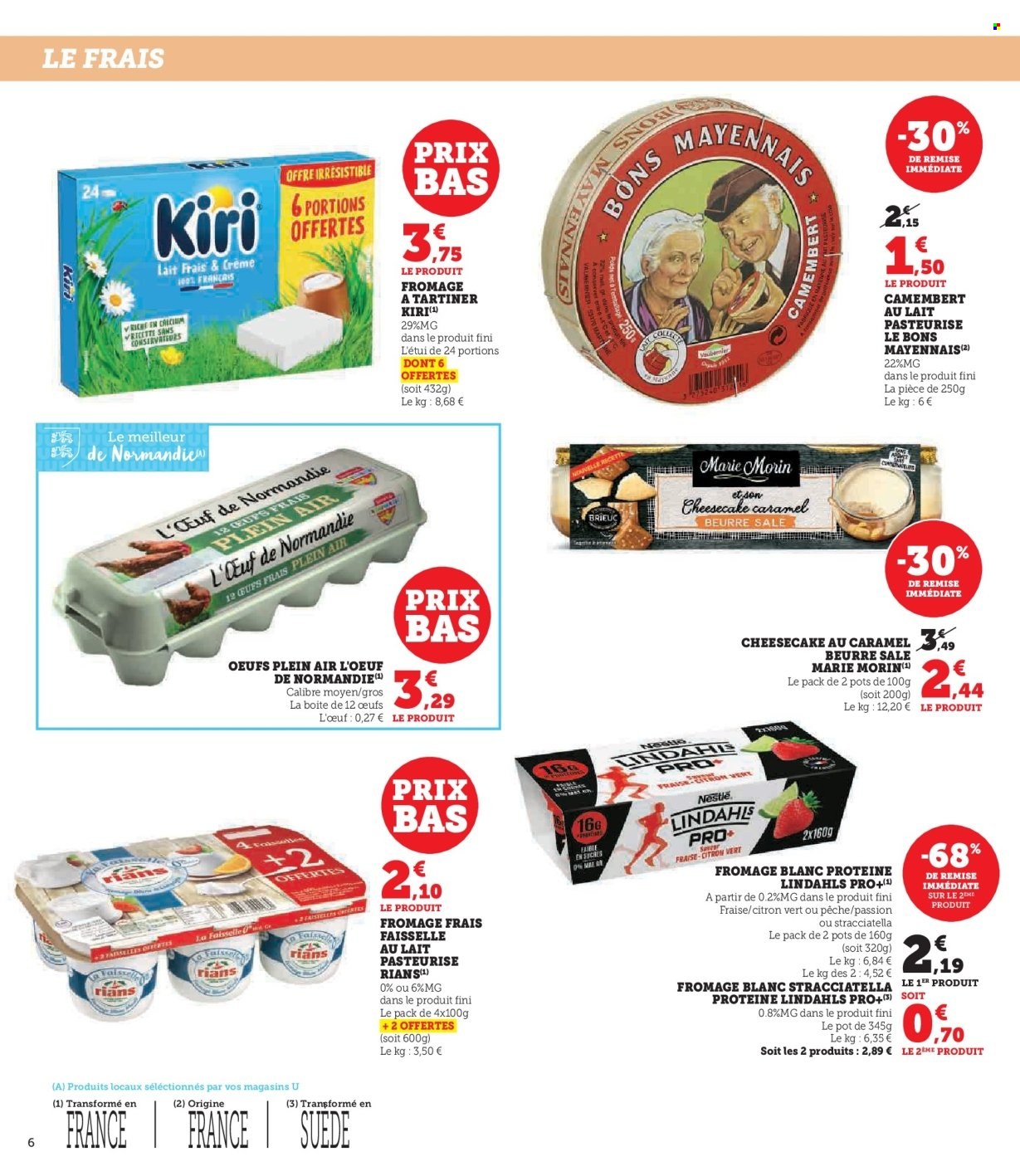 Catalogue SUPER U - 23/07/2024 - 28/07/2024. Page 6