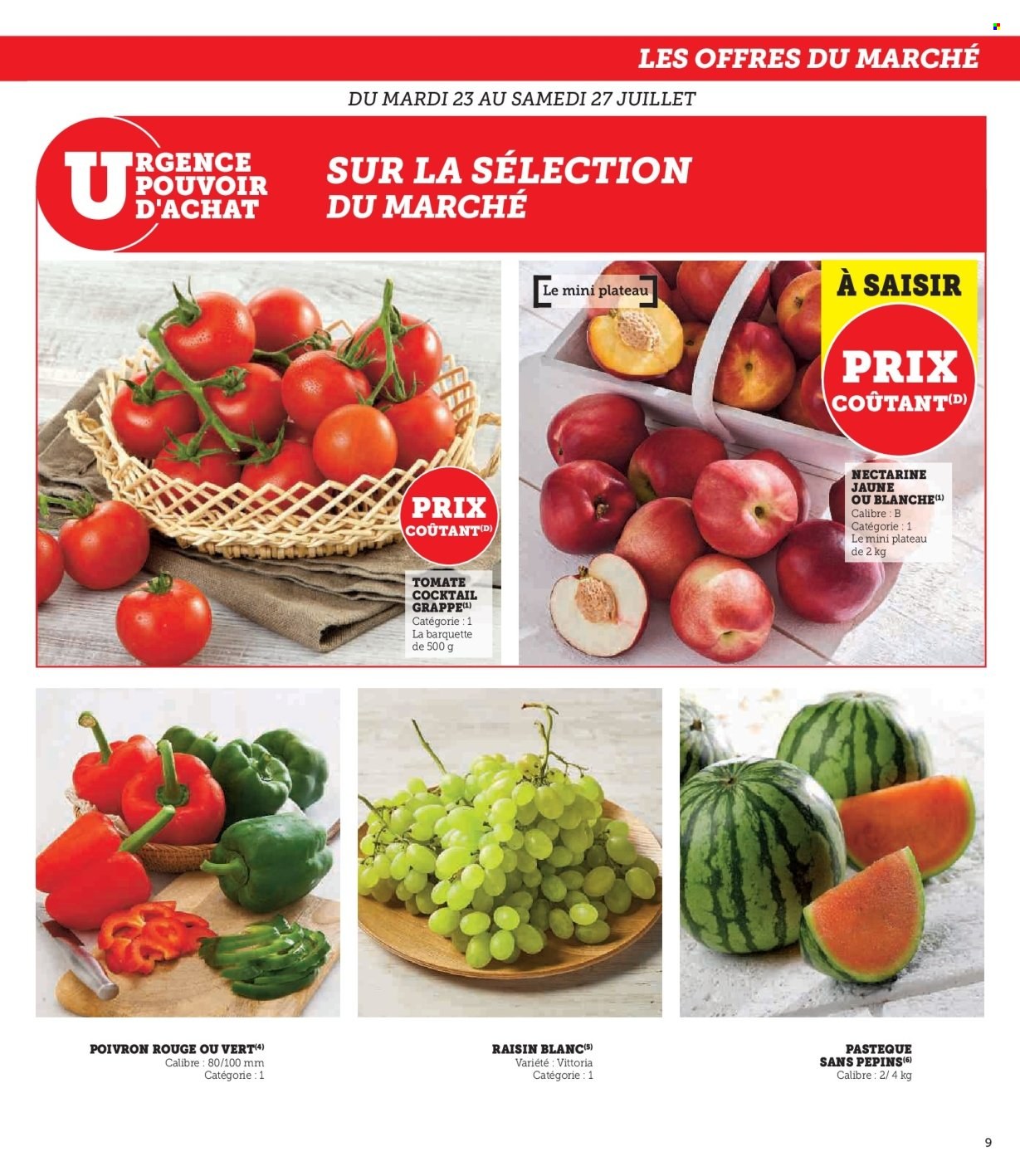 Catalogue SUPER U - 23/07/2024 - 28/07/2024. Page 9
