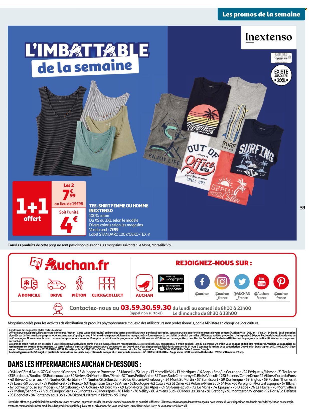 Catalogue Auchan - 23/07/2024 - 29/07/2024. Page 59