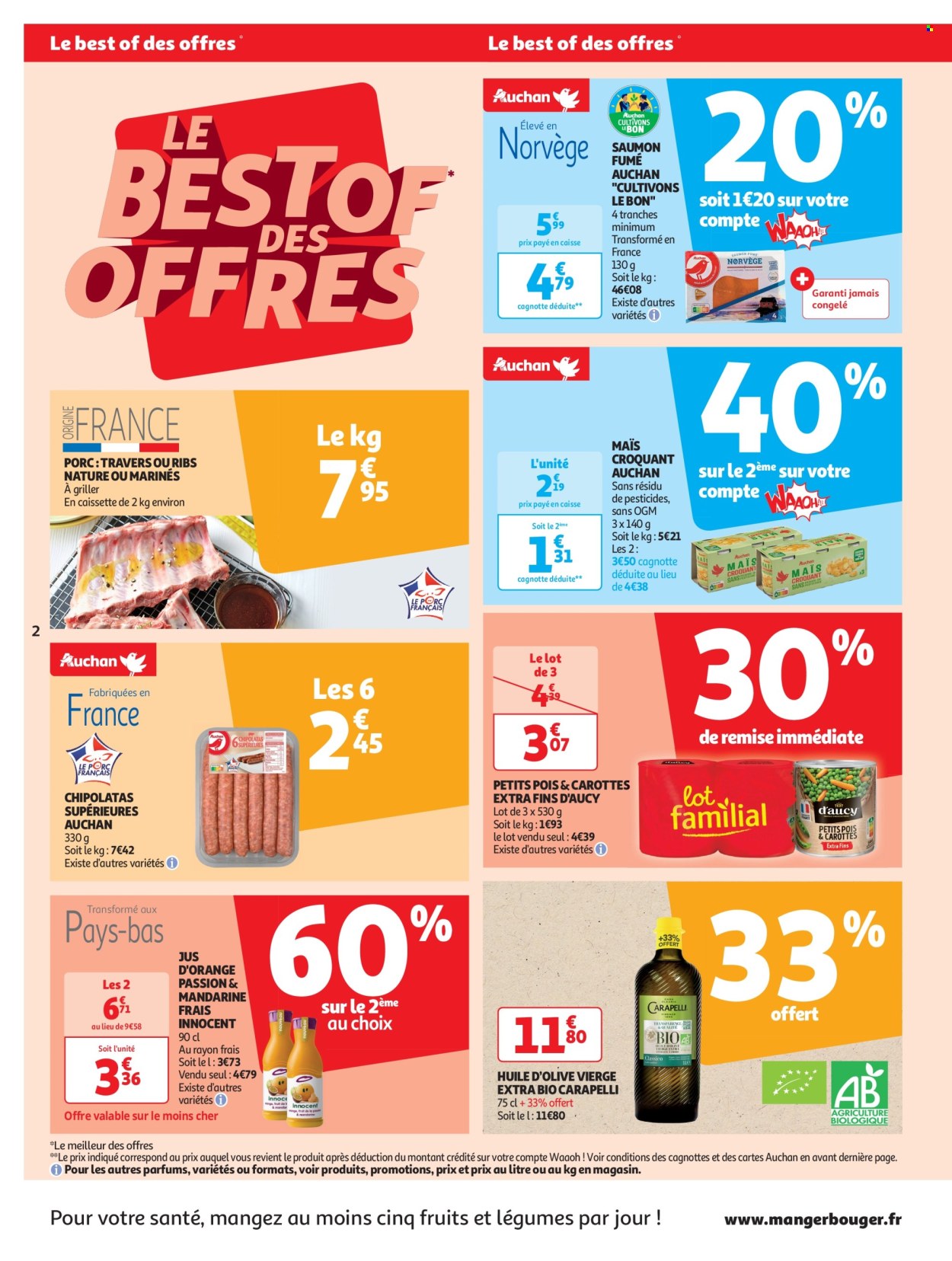 Catalogue Auchan - 23/07/2024 - 04/08/2024. Page 2