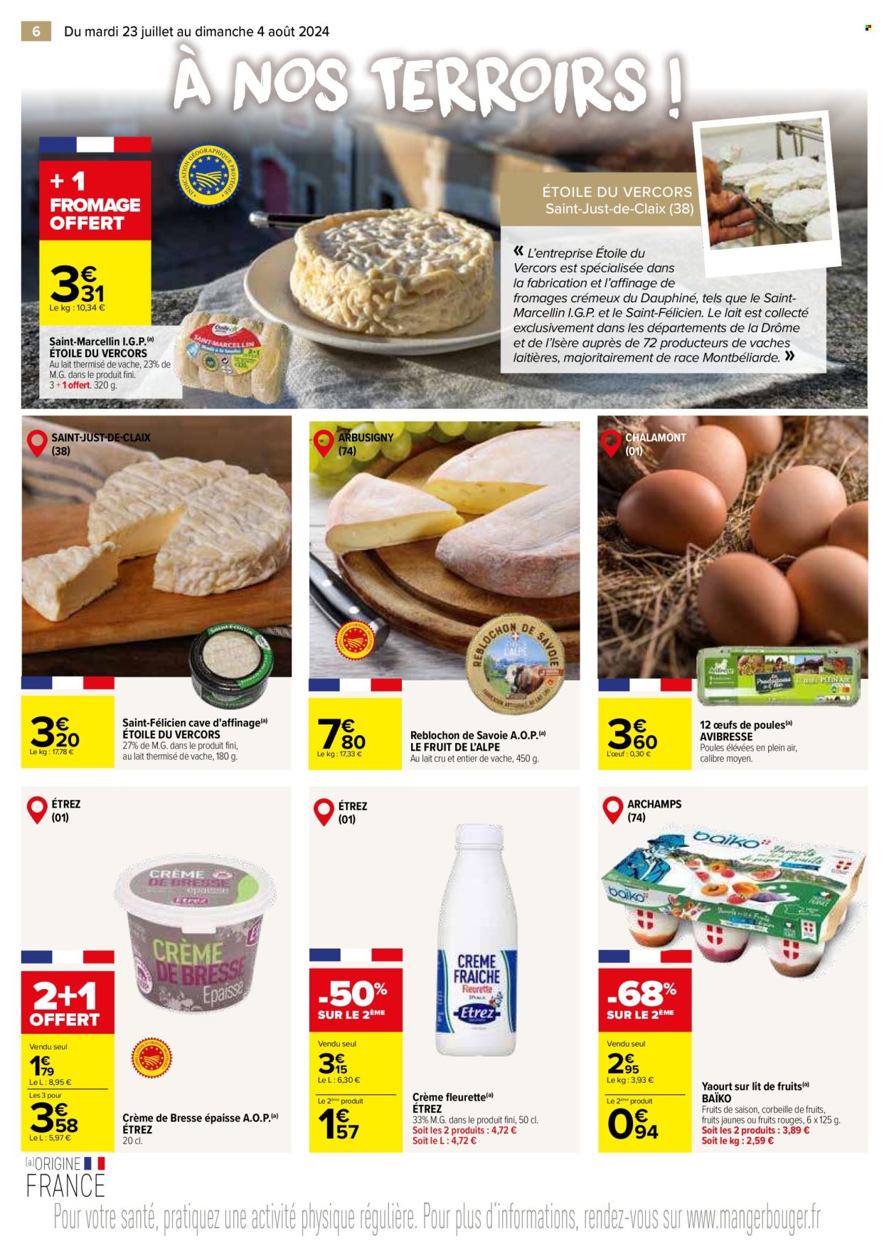 Catalogue Carrefour Market - 23/07/2024 - 04/08/2024. Page 6