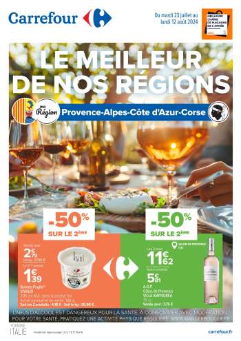 Catalogue Carrefour Hypermarchés - 23/07/2024 - 12/08/2024.