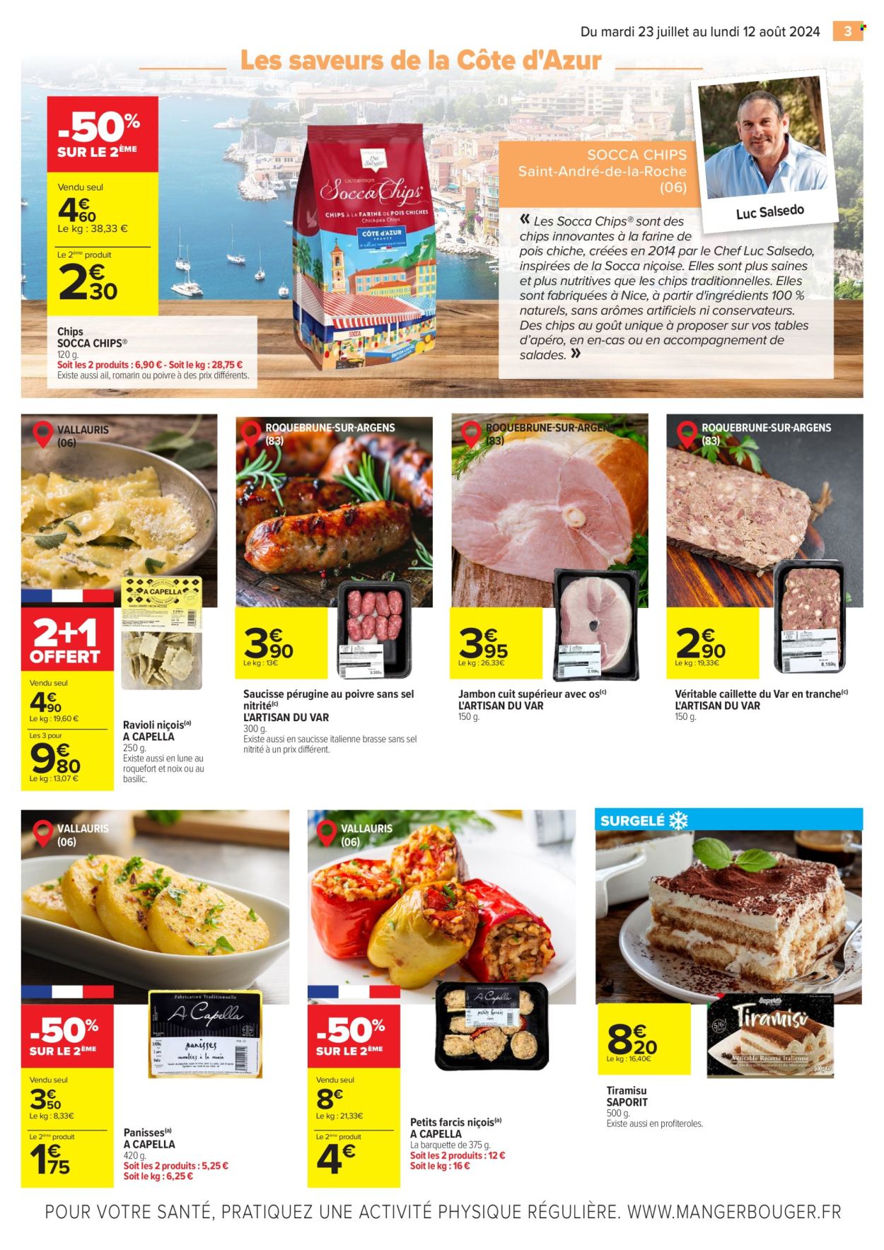 Catalogue Carrefour Hypermarchés - 23/07/2024 - 12/08/2024. Page 3