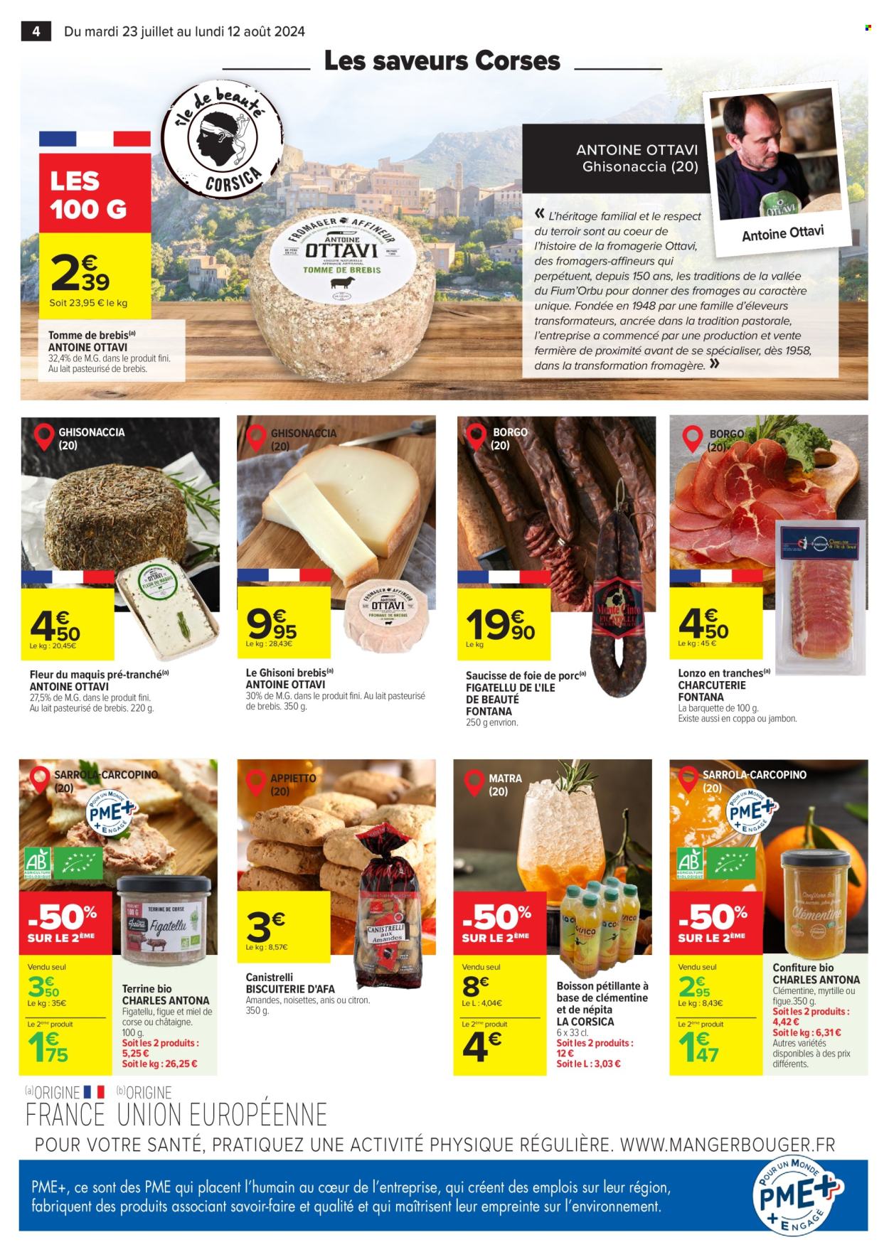 Catalogue Carrefour Hypermarchés - 23/07/2024 - 12/08/2024. Page 4