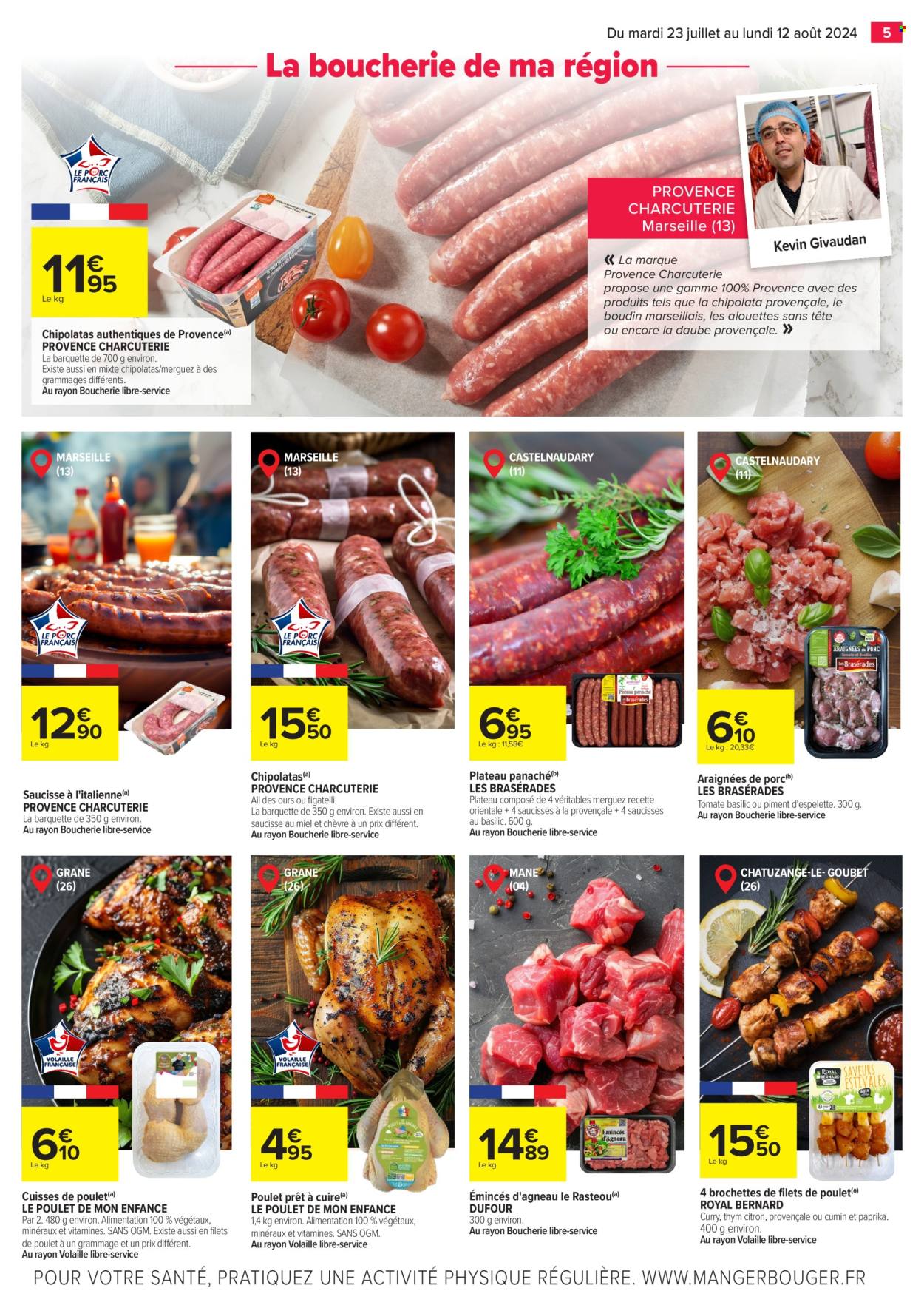 Catalogue Carrefour Hypermarchés - 23/07/2024 - 12/08/2024. Page 5