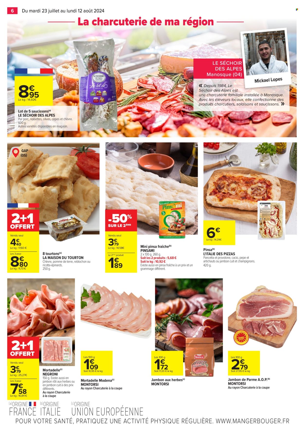 Catalogue Carrefour Hypermarchés - 23/07/2024 - 12/08/2024. Page 6