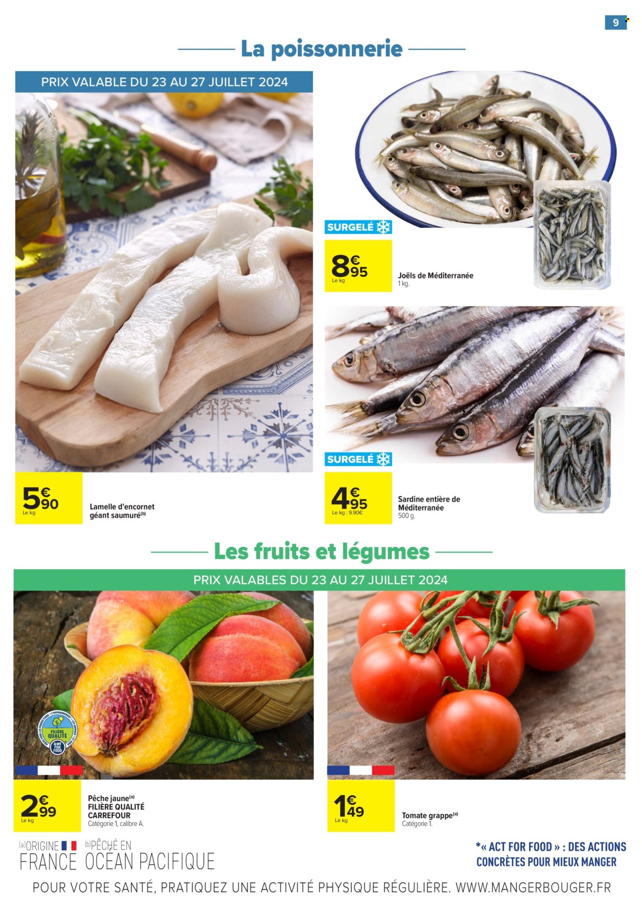 Catalogue Carrefour Hypermarchés - 23/07/2024 - 12/08/2024. Page 9