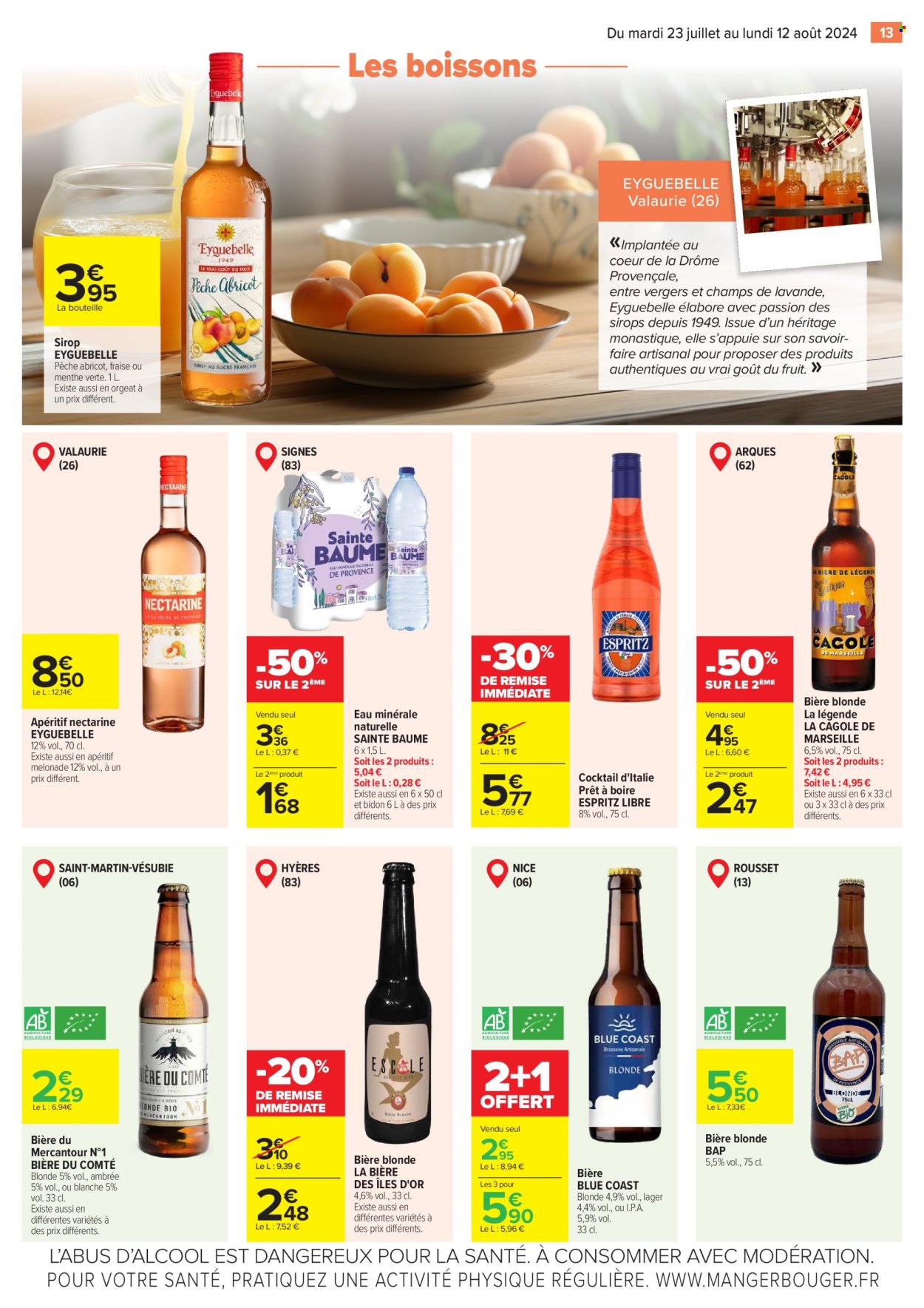 Catalogue Carrefour Hypermarchés - 23/07/2024 - 12/08/2024. Page 13