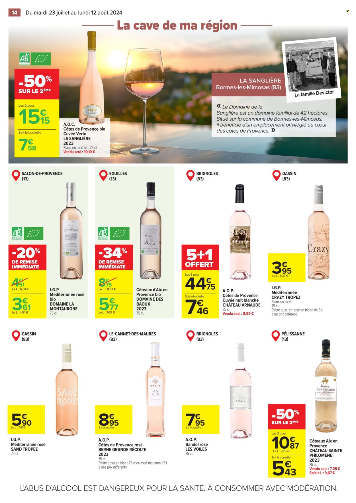 Catalogue Carrefour Hypermarchés - 23/07/2024 - 12/08/2024. Page 14