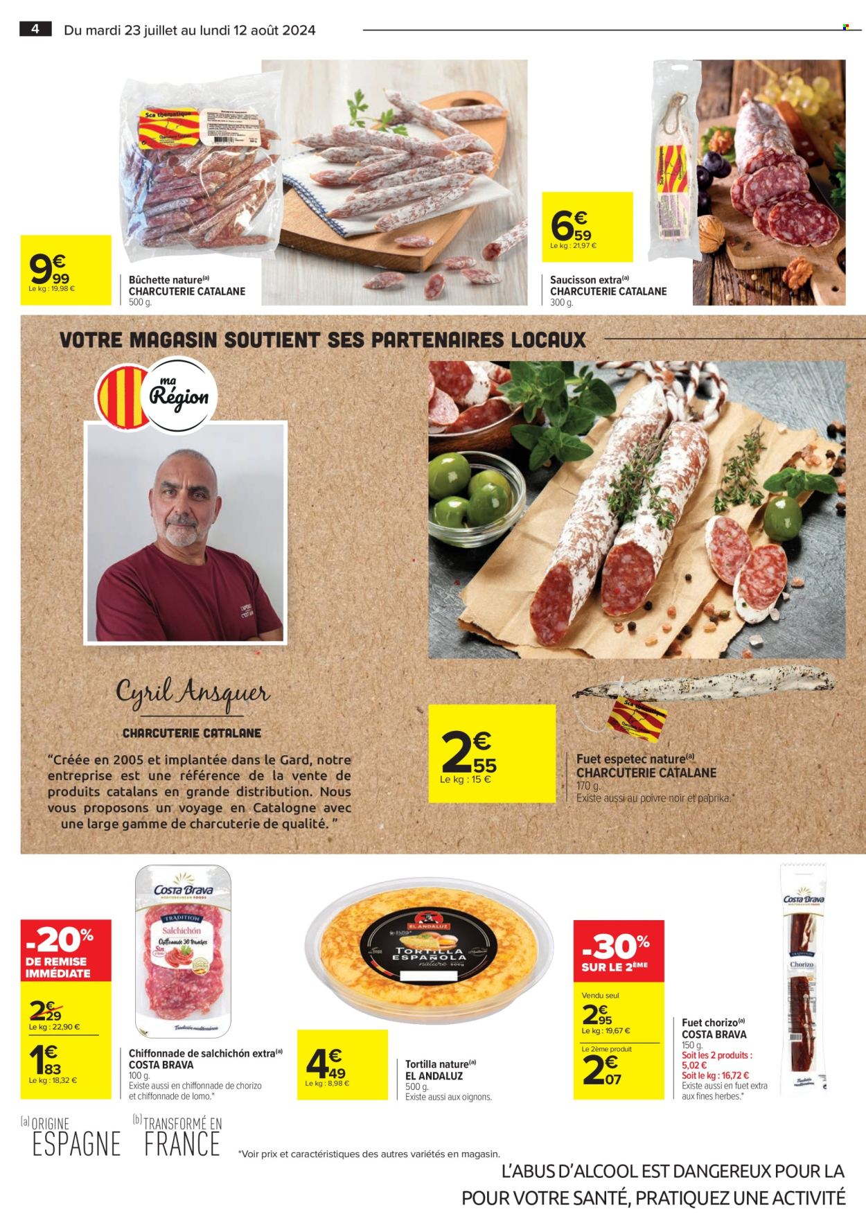 Catalogue Carrefour Hypermarchés - 23/07/2024 - 12/08/2024. Page 4