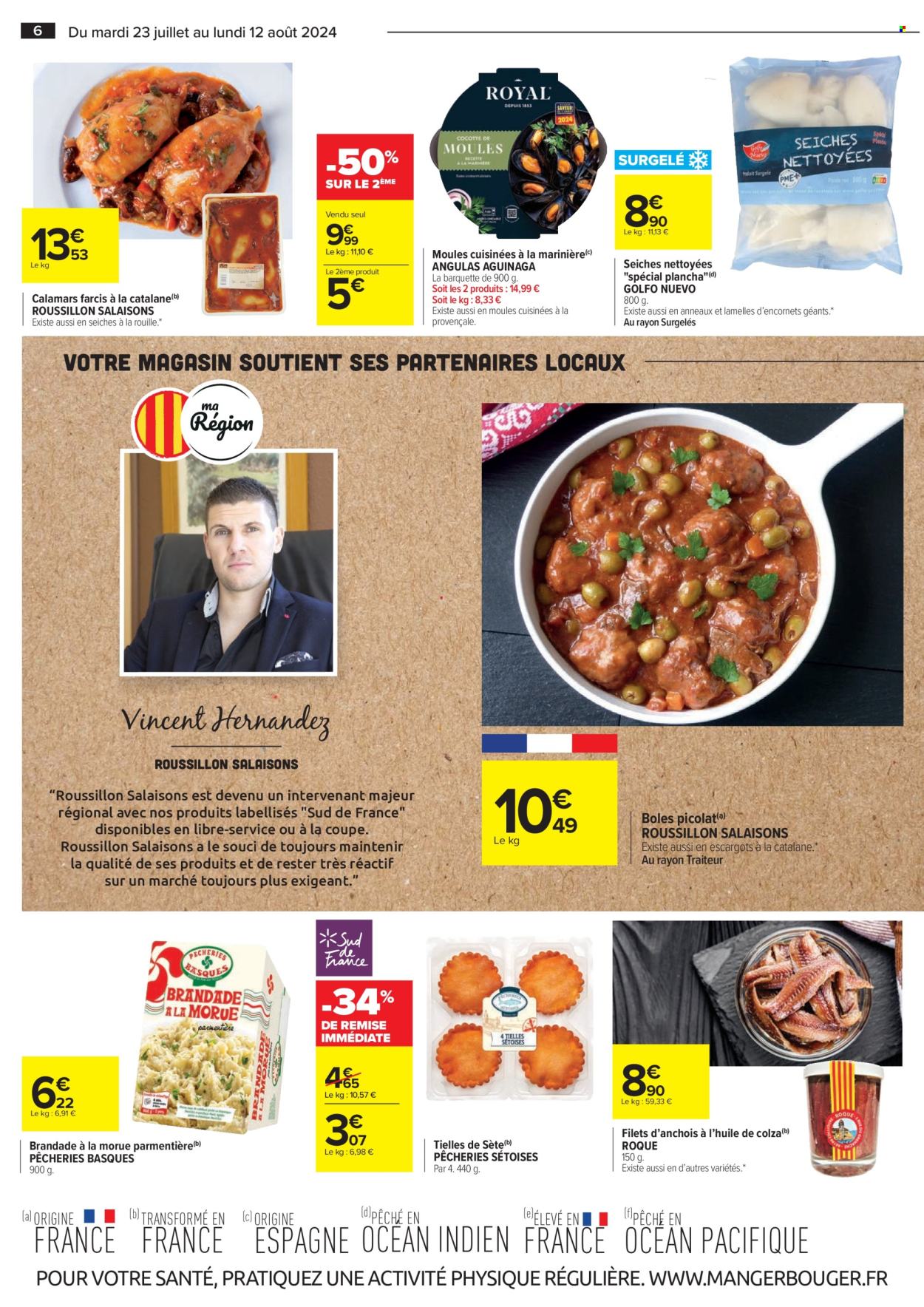 Catalogue Carrefour Hypermarchés - 23/07/2024 - 12/08/2024. Page 6