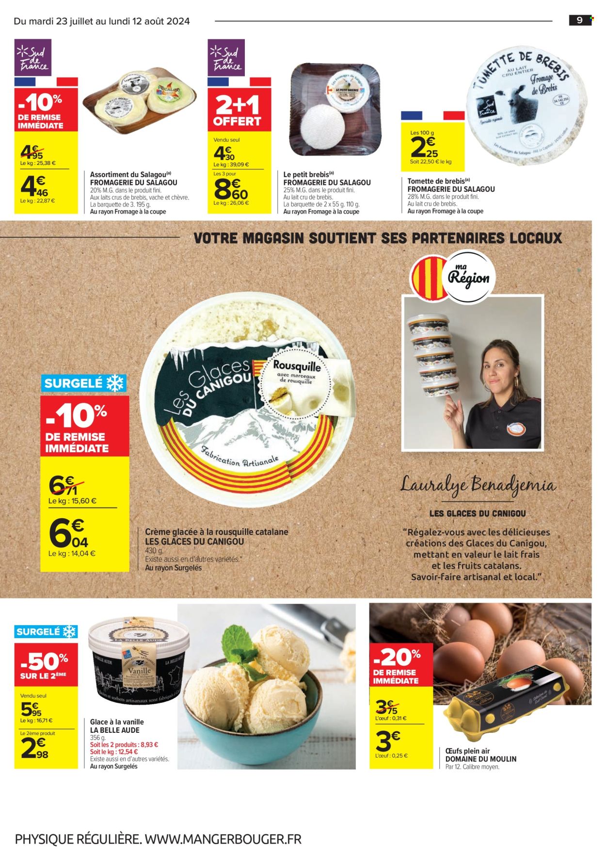 Catalogue Carrefour Hypermarchés - 23/07/2024 - 12/08/2024. Page 9