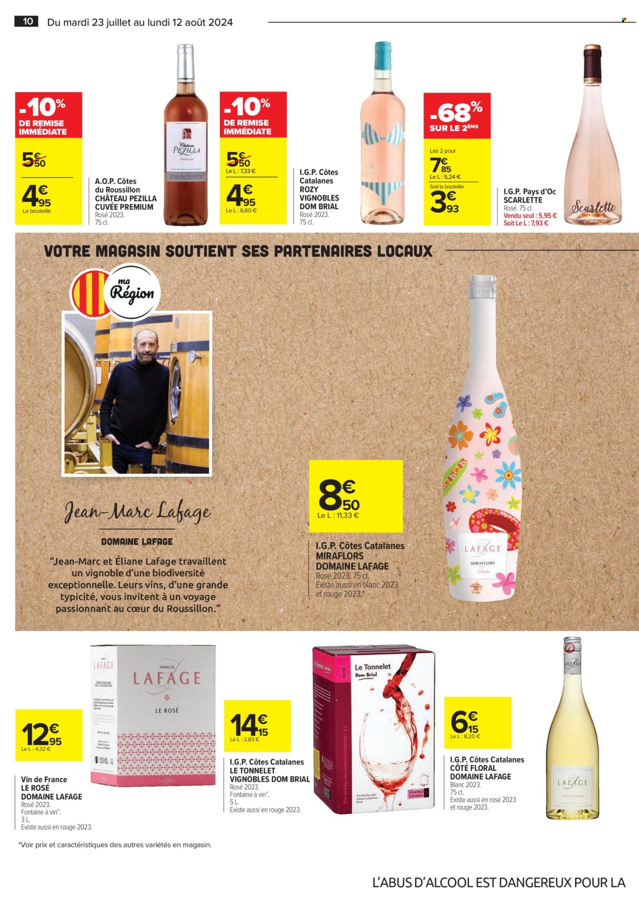 Catalogue Carrefour Hypermarchés - 23/07/2024 - 12/08/2024. Page 10