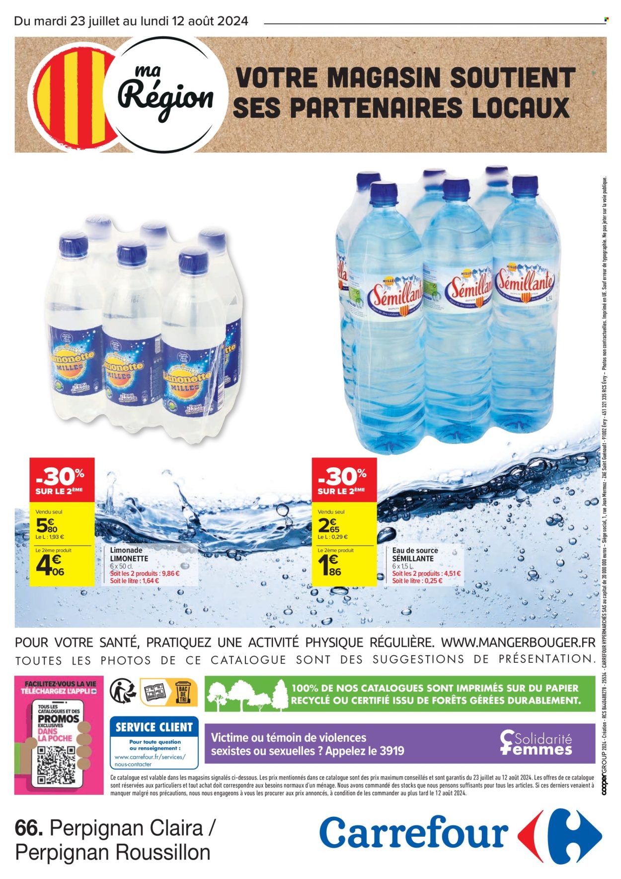Catalogue Carrefour Hypermarchés - 23/07/2024 - 12/08/2024. Page 12