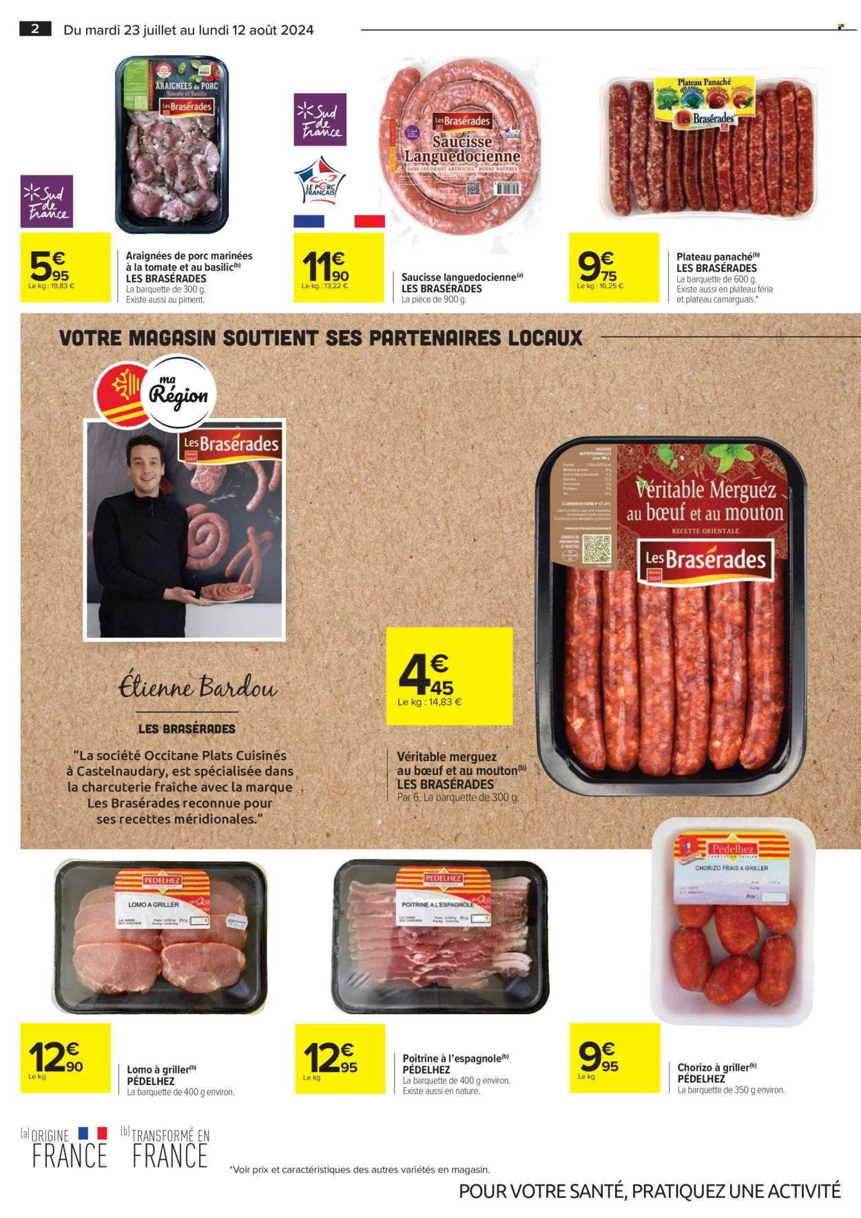 Catalogue Carrefour Hypermarchés - 23/07/2024 - 12/08/2024. Page 2