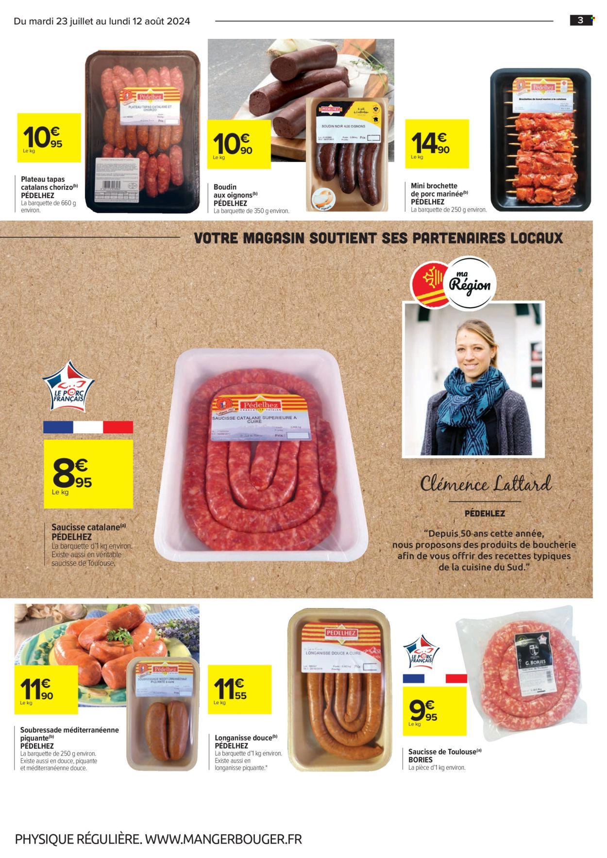Catalogue Carrefour Hypermarchés - 23/07/2024 - 12/08/2024. Page 3